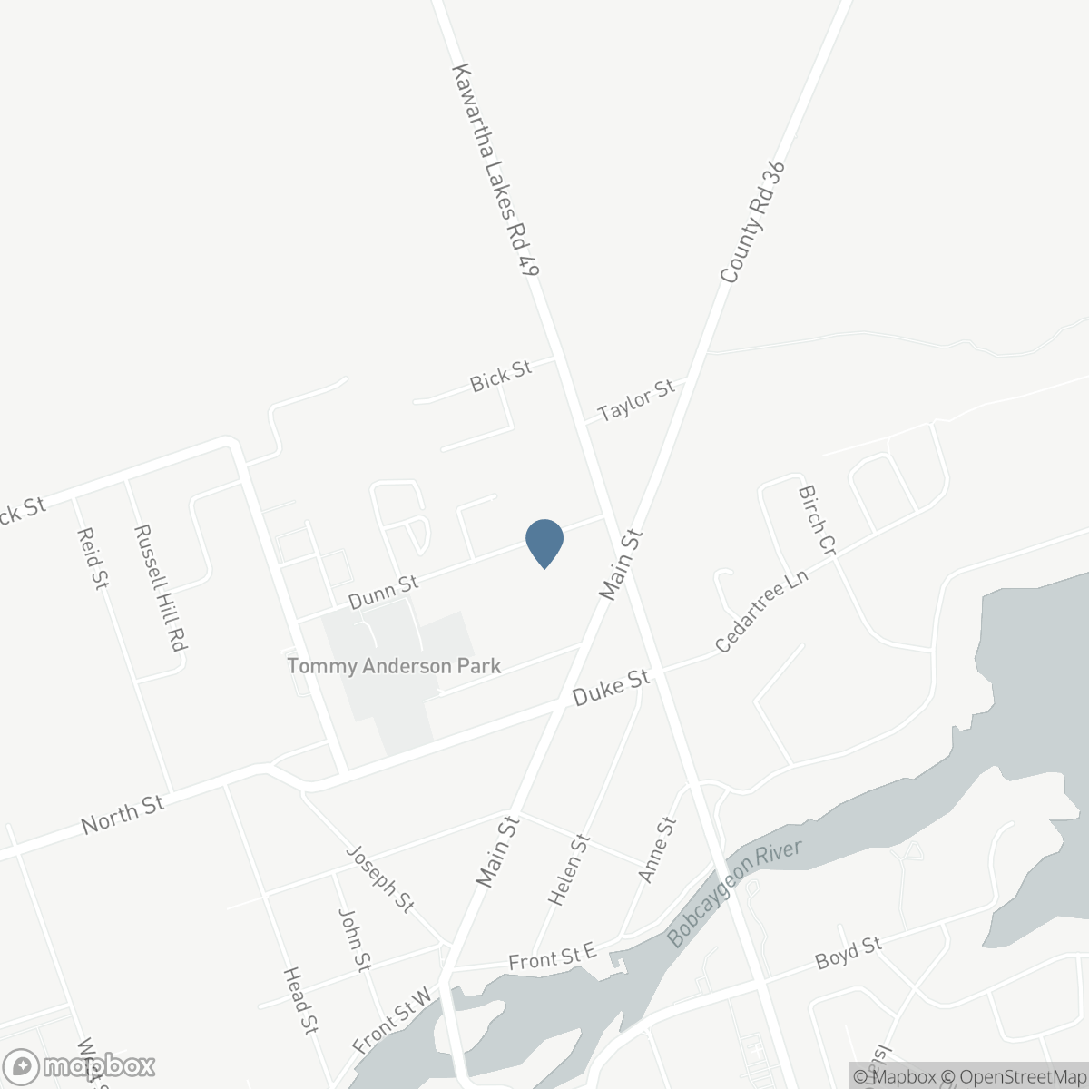 16 DUNN STREET, Bobcaygeon, Ontario K0M 1A0